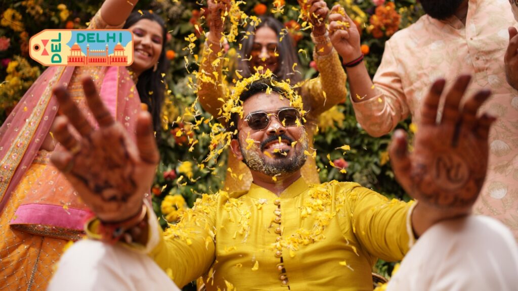 Eco-Friendly Haldi Decoration