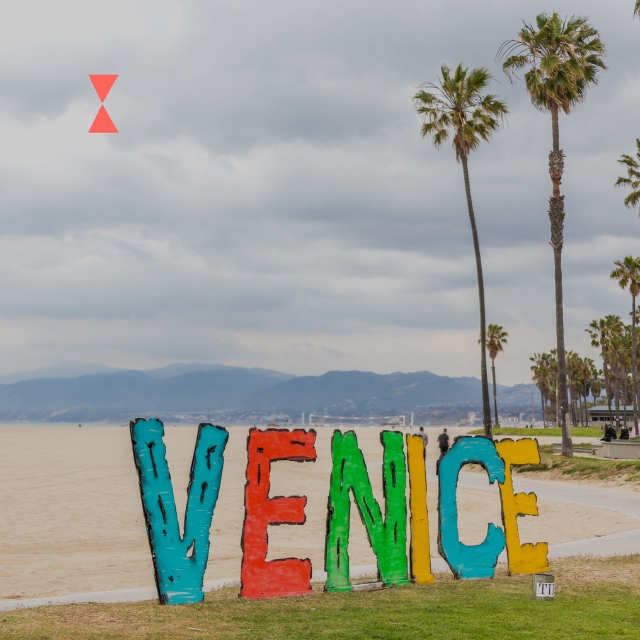 The Venice Beach Boardwalk