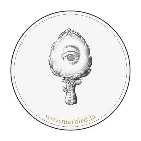 Marbled LA Logo