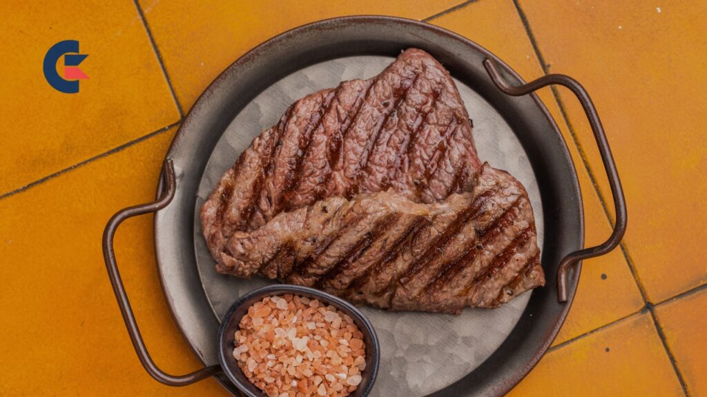 Grilled Steak With Garlic Butter