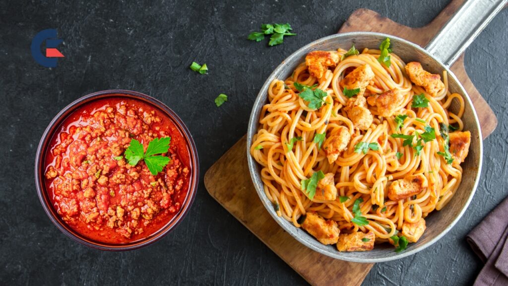 Spaghetti With Homemade Meat Sauce