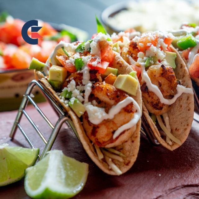 Grilled Shrimp Tacos With Cabbage Slaw