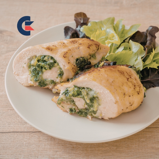 Spinach And Mushroom Stuffed Chicken